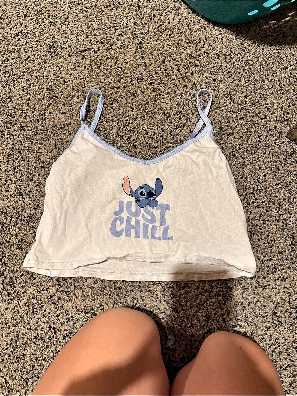 Disney Stitch Just Chill camisole Girls Medium Just Chill Camisole